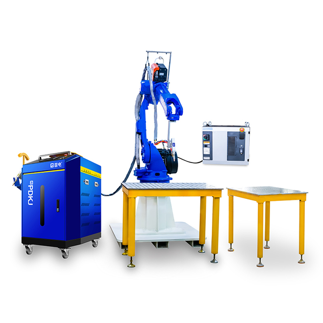 Roboterintegrierter Faserlaser-Schweißarbeitsplatz