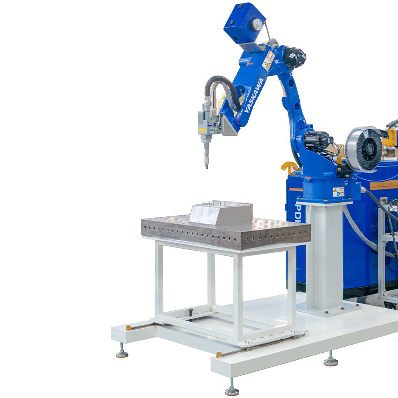 Roboterintegrierter Faserlaser-Schweißarbeitsplatz