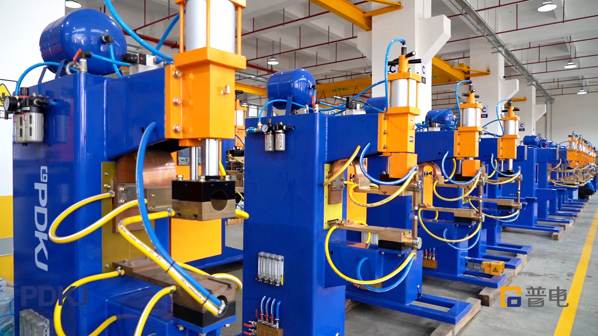 Industrielle Punktschwei&szlig;maschine